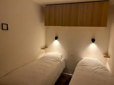 Ein Bett oder Betten in einem Zimmer der Unterkunft Appartement 412 Kunners Oostenrijk