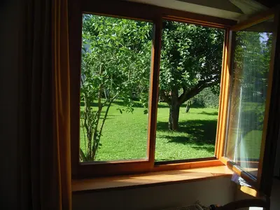 Ein Garten an der Unterkunft Apartment Denk