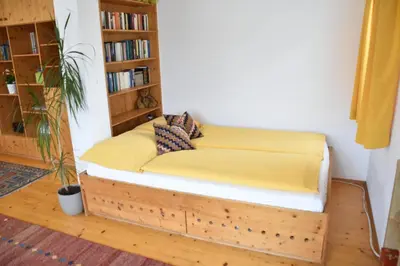 Die Bibliothek in der Ferienwohnung