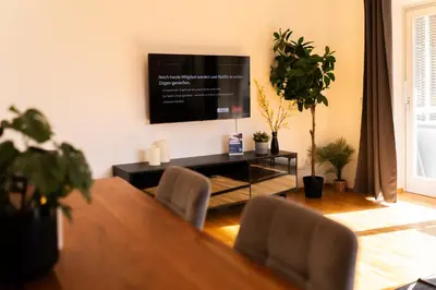 TV/Unterhaltungsangebot in der Unterkunft homy Bludenz Alpine Panorama