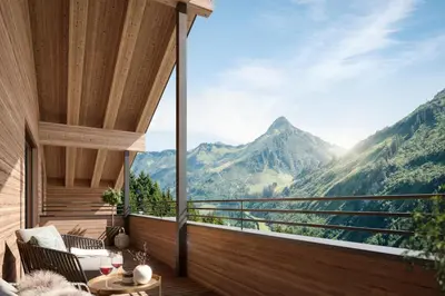 Naturlandschaft in der Nähe der Ferienwohnung