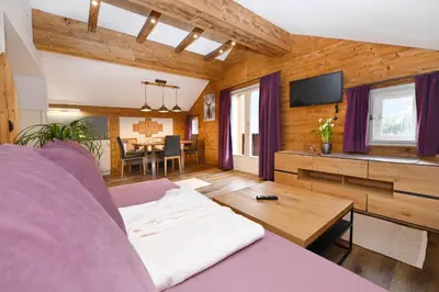 TV/Unterhaltungsangebot in der Unterkunft Chalet Claudia