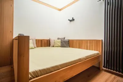 Ein Bett oder Betten in einem Zimmer der Unterkunft Barbara's Ferienwohnungen