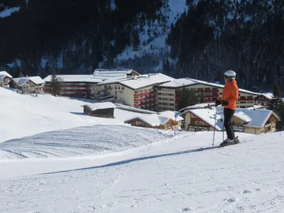 Spacious Corner apartment in Aparthotel Kleinwalsertal im Winter