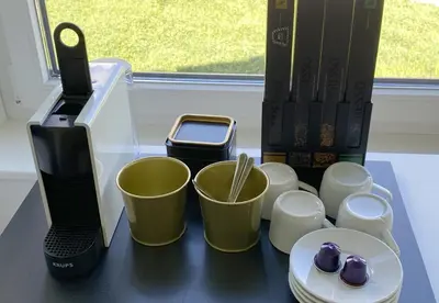 Kaffee-/Teezubehör in der Unterkunft Ferienhaus Röns