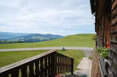 Naturlandschaft in der Nähe des Bauernhofs