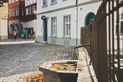 Das Gebäude in dem sich das Hotel befindet
