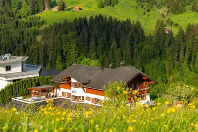 Naturlandschaft in der Nähe der Ferienwohnung
