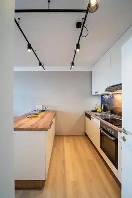 Küche/Küchenzeile in der Unterkunft Seeblick Bregenz - mit Parkgarage