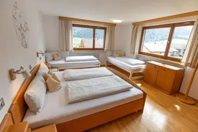 Ein Bett oder Betten in einem Zimmer der Unterkunft Haus Theresia Rüf