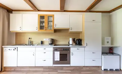 Küche/Küchenzeile in der Unterkunft Haus Theresia Rüf