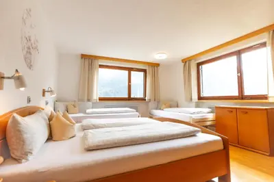 Ein Bett oder Betten in einem Zimmer der Unterkunft Haus Theresia Rüf