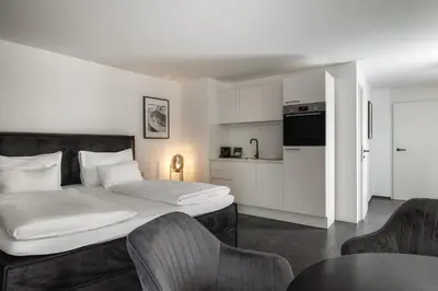 Küche/Küchenzeile in der Unterkunft Motel by Maier Feldkirch - kontaktloser Check-in
