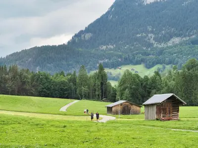 Naturlandschaft in der Nähe der Ferienwohnung