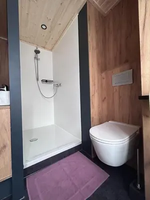 Ein Badezimmer in der Unterkunft Haus Sonnenblick