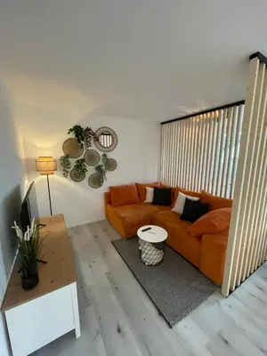 Ein Sitzbereich in der Unterkunft xiApartment - easy self check in&out