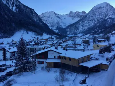 Landhaus Garsella im Winter