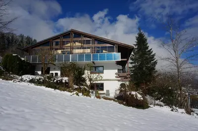 Landhaus Garsella im Winter