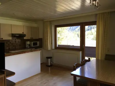 Küche/Küchenzeile in der Unterkunft Landhaus Garsella