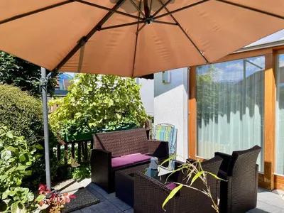 Ein Garten an der Unterkunft Negrelli Appartement