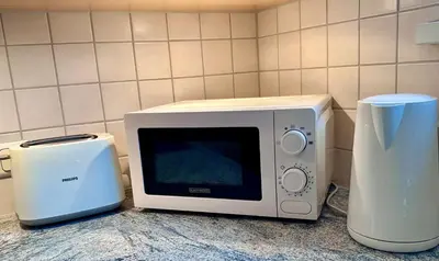 Küche/Küchenzeile in der Unterkunft Negrelli Appartement