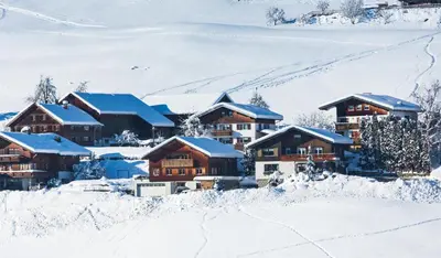 Haus Elfriede im Winter