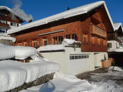 Haus Elfriede im Winter