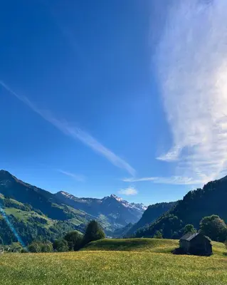 Naturlandschaft in der Nähe der Ferienwohnung