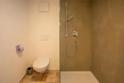 Ein Badezimmer in der Unterkunft Chalet Frederik