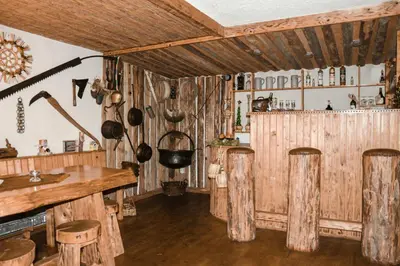 Lounge oder Bar in der Unterkunft Ferienhaus Schetteregg