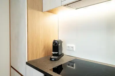 Küche/Küchenzeile in der Unterkunft Faschina Apartment - Top 4