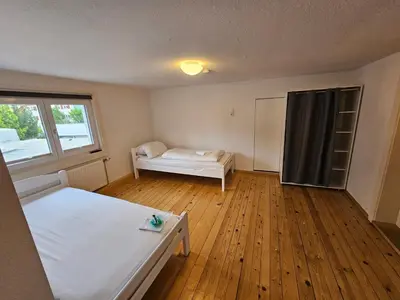 Ein Bett oder Betten in einem Zimmer der Unterkunft B76, Lauterach, Vorarlberg Apartments