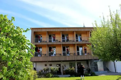 Das Gebäude in dem sich das Bed & Breakfast befindet