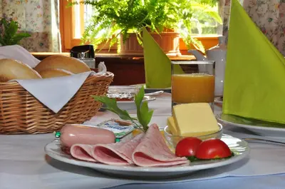 Essen im Bed & Breakfast oder in der Nähe