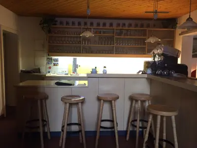 Lounge oder Bar in der Unterkunft Gästehaus Bernhard
