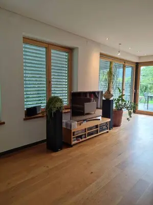 Ein Sitzbereich in der Unterkunft Loft mit Kamin und Whirlpool