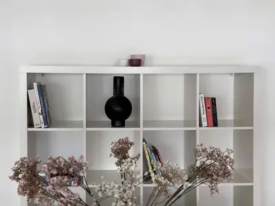Die Bibliothek in der Ferienwohnung