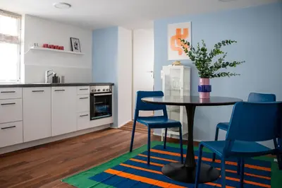 Küche/Küchenzeile in der Unterkunft STADTHAUS M42 Dornbirn - Apartment Top 4