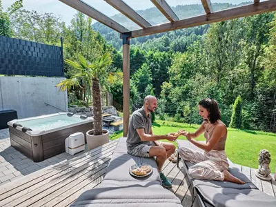 Gäste, die in der Unterkunft Lelis Alpenloft - Bergchalet in Halden übernachten
