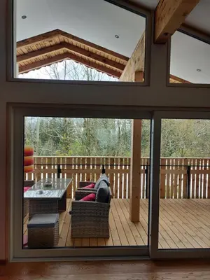 Ein Balkon oder eine Terrasse in der Unterkunft 12er Loft