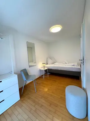 Ein Bett oder Betten in einem Zimmer der Unterkunft Bauernchalet Alois