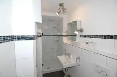 Ein Badezimmer in der Unterkunft Mittelberg Ferienwohnung