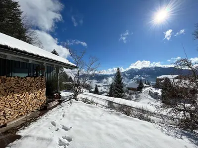 Naturlandschaft in der Nähe des Ferienhauses