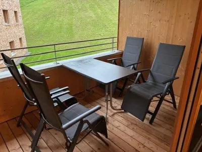 Ein Balkon oder eine Terrasse in der Unterkunft Sonnberg Aparts