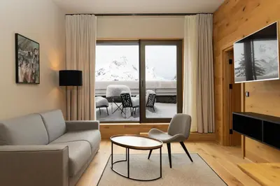 TV/Unterhaltungsangebot in der Unterkunft Heimat 1495m Appartement TYP 3