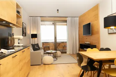 TV/Unterhaltungsangebot in der Unterkunft Heimat 1495m Appartements TYP 1