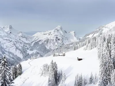 Apartment in Schröcken near Ski Arlberg im Winter