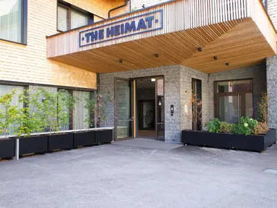 Eine Fassade oder ein Eingang zu Wohnung in Schröcken nahe Ski Arlberg