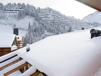 Wohnung in Schröcken bei Ski Arlberg im Winter