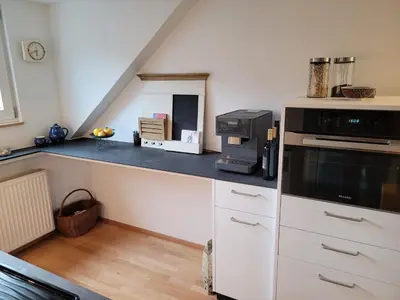 Küche/Küchenzeile in der Unterkunft Ferienwohnung Dornbirn City